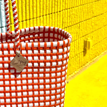 Load image into Gallery viewer, Large Tote - CRUSH CITY - Dolly Orange