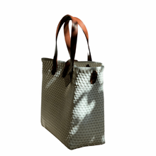 Load image into Gallery viewer, Leather Handles Tote - White