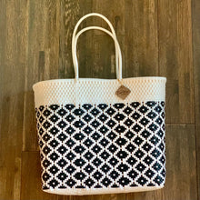Load image into Gallery viewer, Large Tote - B + W