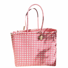 Load image into Gallery viewer, Large Tote - Dolly Coral