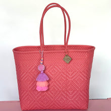 Load image into Gallery viewer, Large Tote - Coral