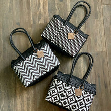 Load image into Gallery viewer, Mini Duffel - B + W