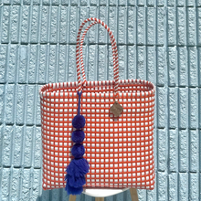 Load image into Gallery viewer, Large Tote - CRUSH CITY - Dolly Orange
