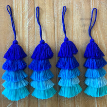Load image into Gallery viewer, BLUE Ombre Tassel
