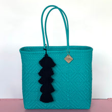 Load image into Gallery viewer, Large Tote - Aqua
