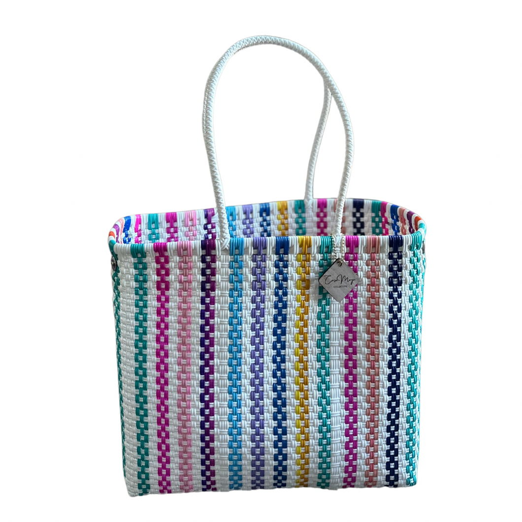 Medium Tote - Colorful Chainlink
