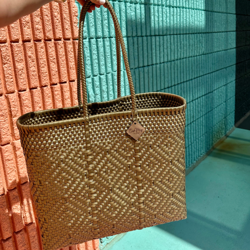 Large Tote - Gold